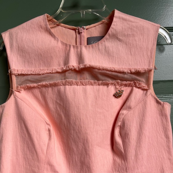 Gorgeous Peach Lela Rose Dress - Picture 2 of 7